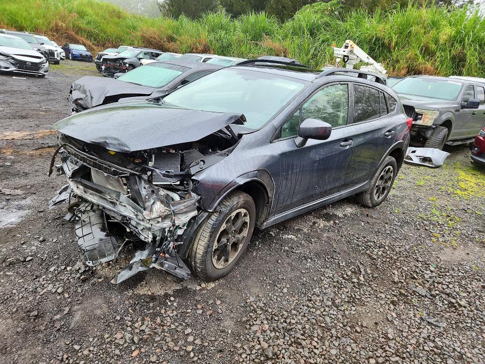 2021 Subaru Xv VIN JF2GTAEC4MH657066 COPART salvage auction — FRONT END, Hi - Certificate Of Salvage, sold $5 on 2026-07-13 (photo 1)