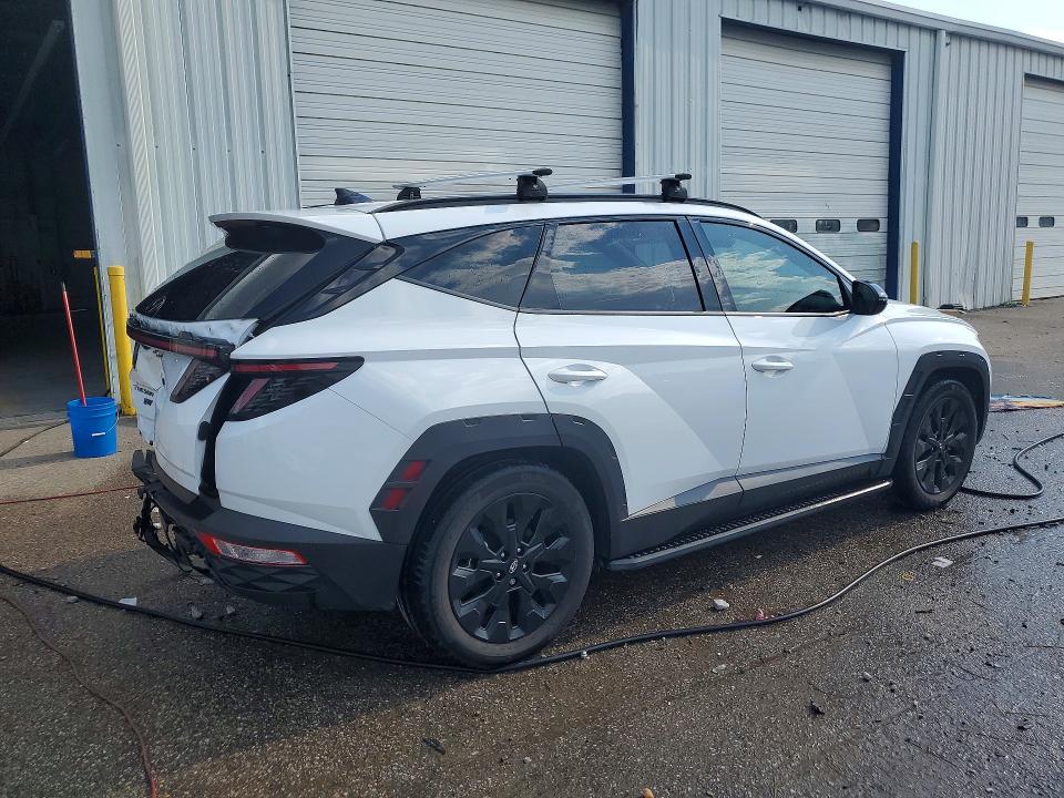 2024 Hyundai VIN KM8JF3DEXRU276391 COPART salvage auction — REAR END, Al - Cert Of Title-Salvage Title, sold $4,500 on 2026-07-23 (photo 3)