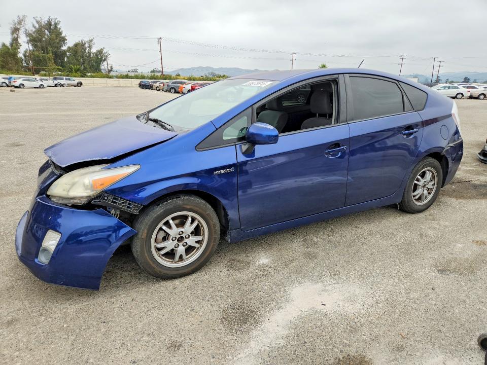 2011 Toyota Prius VIN JTDKN3DU0B5354213 COPART salvage auction — FRONT END, Ca - Salvage Certificate, sold $450 on 2026-07-24 (photo 1)