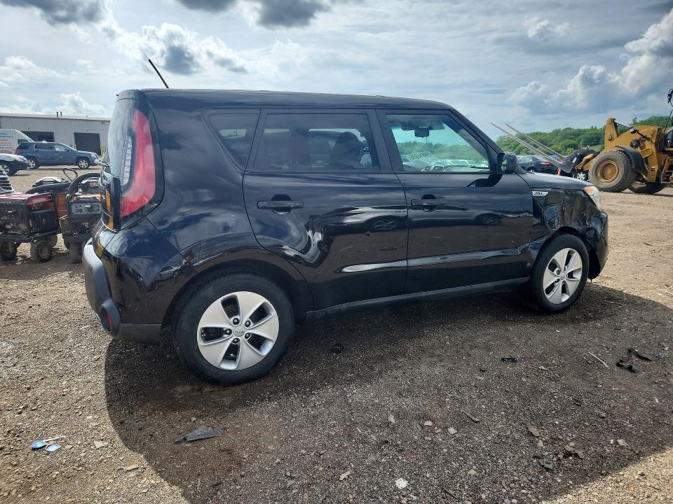 2016 Kia Soul VIN KNDJN2A2XG7248517 COPART salvage auction — FRONT END, Il - Salvage Certificate, sold $850 on 2026-07-31 (photo 3)