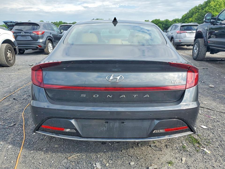 2021 Hyundai Sonata VIN KMHL54JJXMA033547 COPART salvage auction — UNDERCARRIAGE, PA - CERTIFICATE OF SALVAGE, sold $8,300 on 2026-07-23 (photo 6)