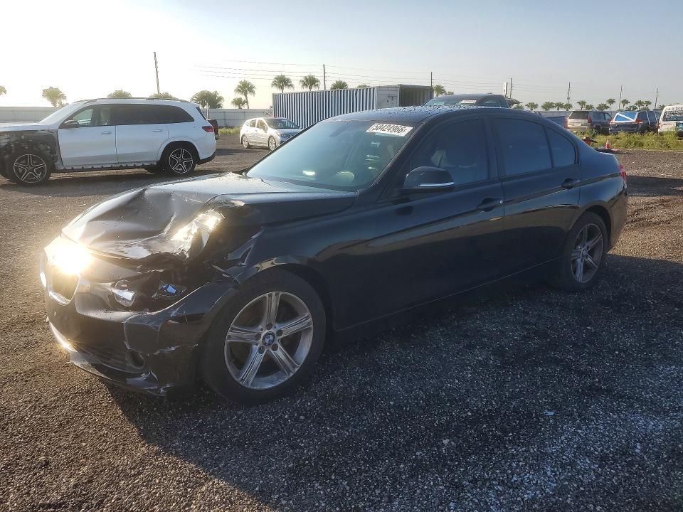 2013 BMW 3er VIN WBA3A5C59DF358535 COPART salvage auction — FRONT END, Fl - Cert Of Title Slvg Rebuildable, sold $775 on 2026-08-17 (photo 1)