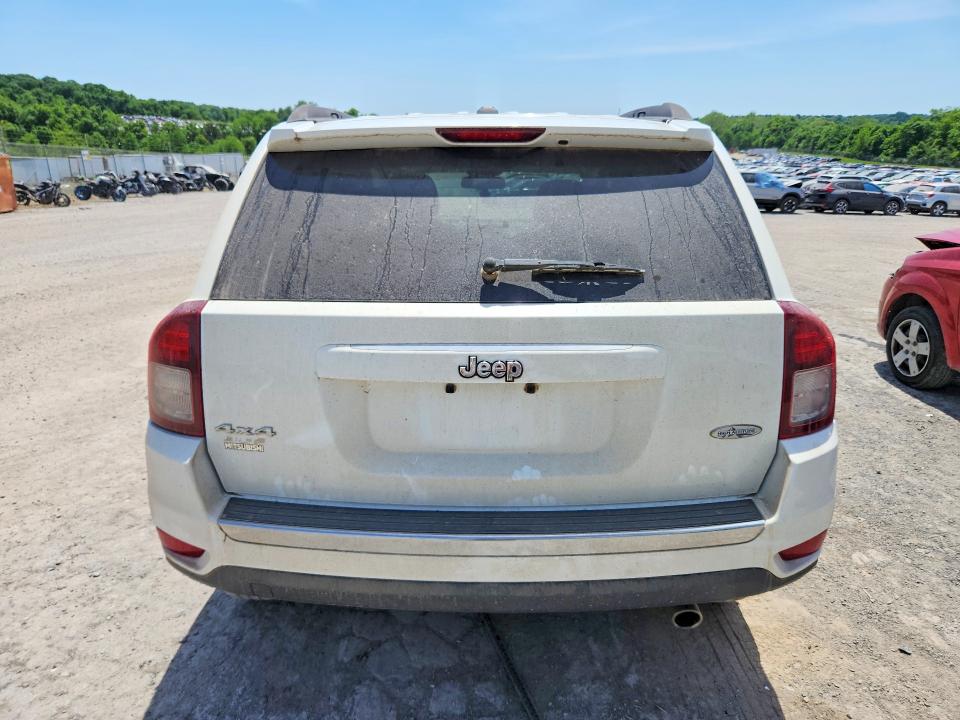 2016 Jeep Compass VIN 1C4NJDEB2GD795107 COPART salvage auction — FRONT END, Pa - Certificate Of Salvage, sold $375 on 2026-07-24 (photo 6)