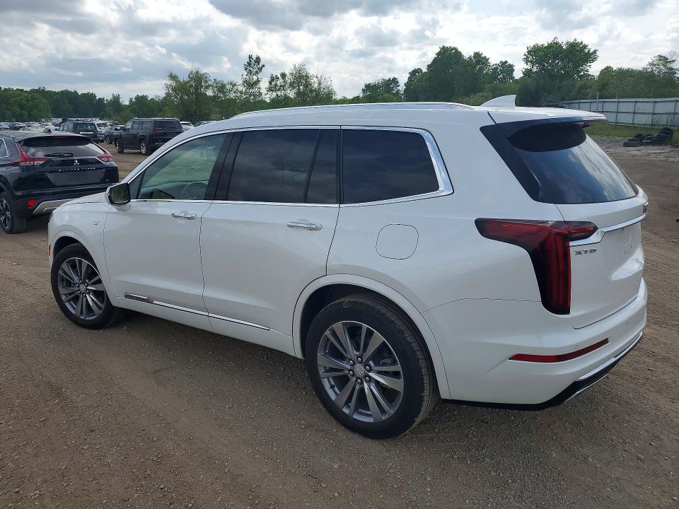 2025 Cadillac Xt6 VIN 1GYKPCRS8SZ122849 COPART salvage auction — HAIL, Oh - Cert Of Title-Salvage, sold $15,400 on 2026-07-13 (photo 2)