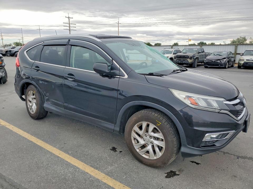 2015 Honda Cr-v VIN 2HKRM4H73FH659688 COPART salvage auction — ROLLOVER, Id - Salvage Certificate Of Title, sold $2,200 on 2026-07-30 (photo 4)