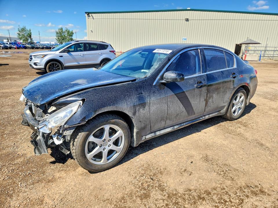 2008 Infiniti G35 VIN JNKBV61F58M259148 COPART salvage auction — FRONT END, Ab - Bos - Salvage, sold $200 on 2026-07-07 (photo 1)