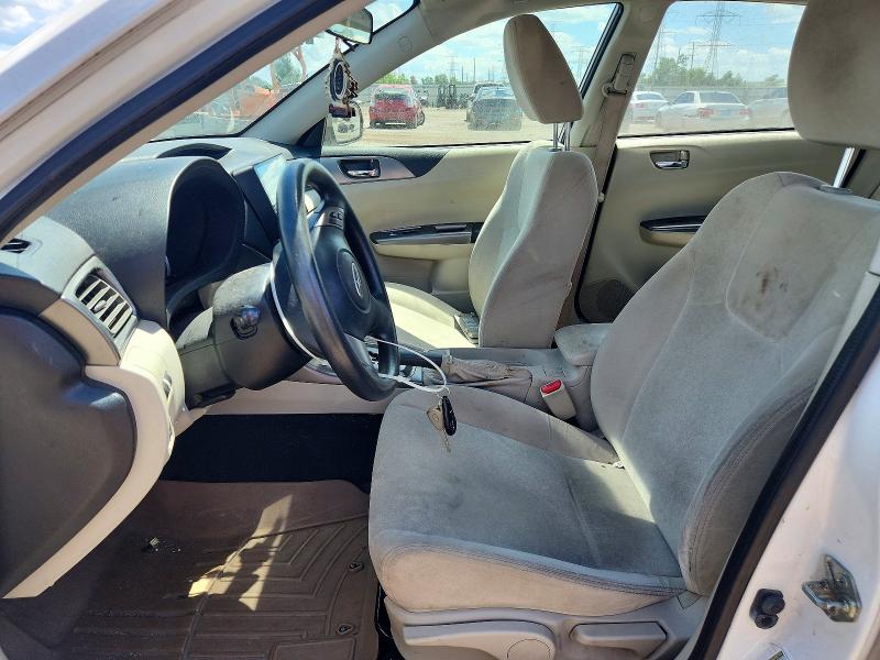 2011 Subaru Impreza VIN JF1GH6A62BH809331 COPART salvage auction — REAR END, Il - Certificate Of Title, sold $225 on 2026-07-28 (photo 7)