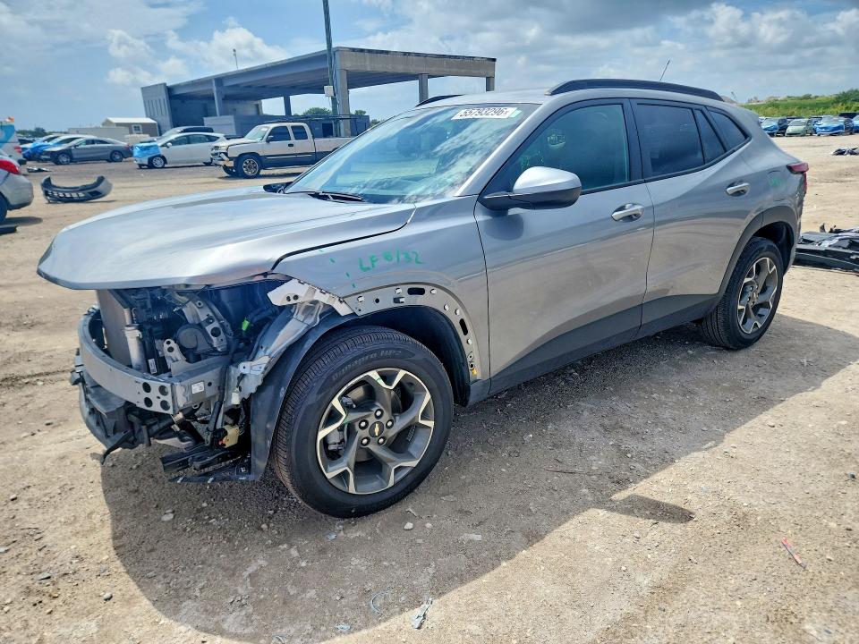 2025 Chevrolet VIN KL77LHEP3SC328781 COPART salvage auction — FRONT END, FL - CERT OF TITLE SLVG REBUILDABLE, sold $6,700 on 2026-07-02 (photo 1)