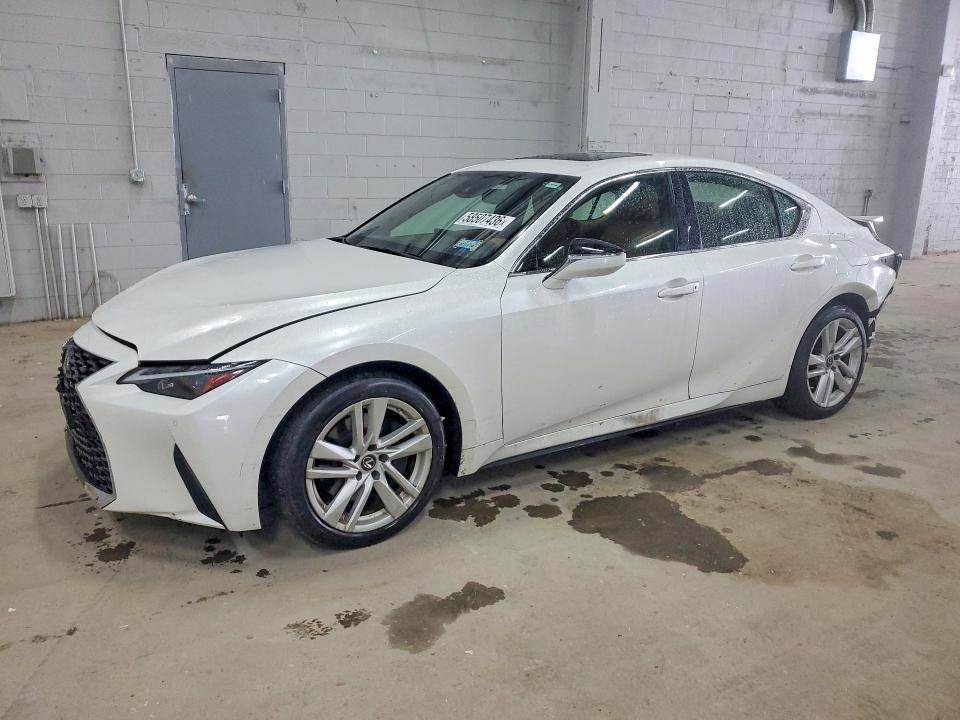 2021 Lexus VIN JTHC81F24M5047155 COPART salvage auction — REAR END, Va - Cert Of Title - Salvage, sold $3,650 on 2026-07-29 (photo 1)