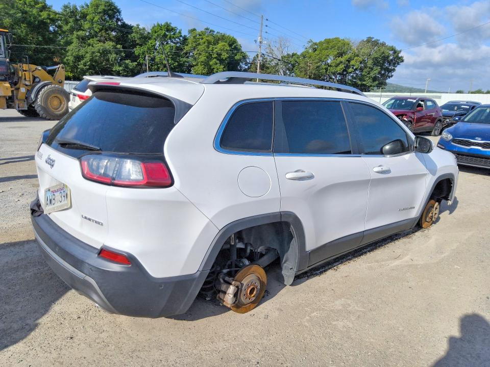 2021 Jeep Cherokee VIN 1C4PJLDX3MD187155 COPART salvage auction — FRONT END, AR - CERTIFICATE OF TITLE, sold $6,200 on 2026-07-09 (photo 3)
