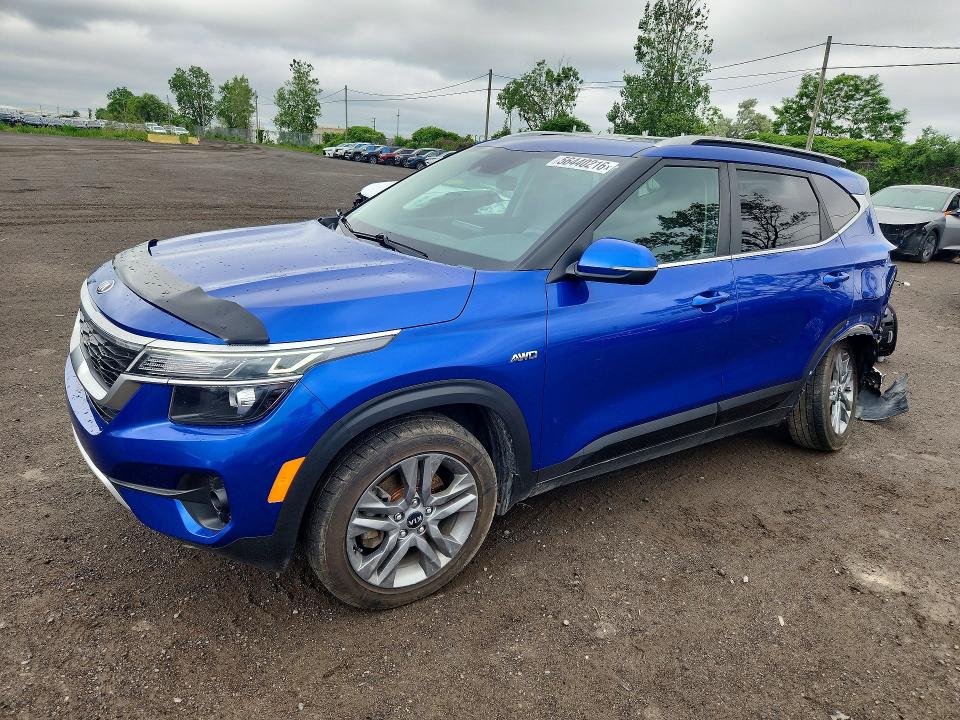 2021 Kia VIN KNDEUCAA0M7119733 COPART salvage auction — REAR END, Qc - Gravement Accidente, sold $1,850 on 2026-07-21 (photo 1)