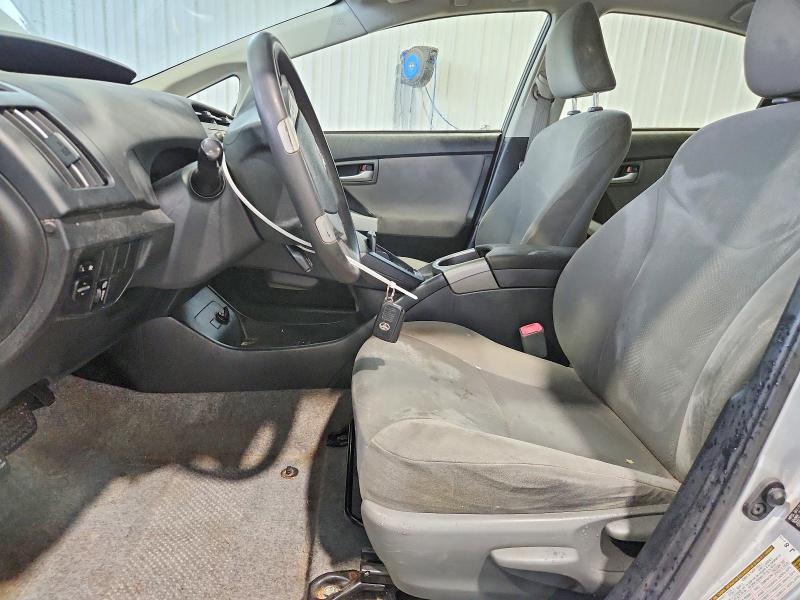 2013 Toyota Prius VIN JTDKN3DU4D5542932 COPART salvage auction — MECHANICAL, Oh - Certificate Of Title, sold $1,300 on 2026-07-10 (photo 7)