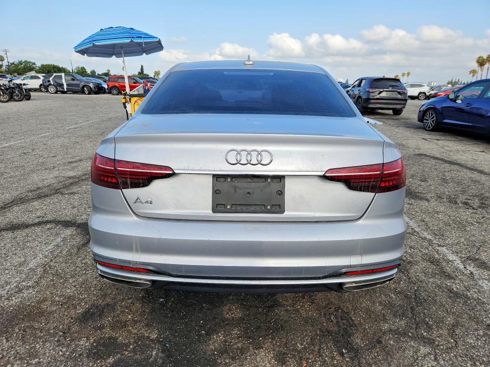 2020 Audi A4 VIN WAUGMAF48LN008564 COPART salvage auction — FRONT END, Salvage Title, sold $3,700 on 2026-07-24 (photo 6)
