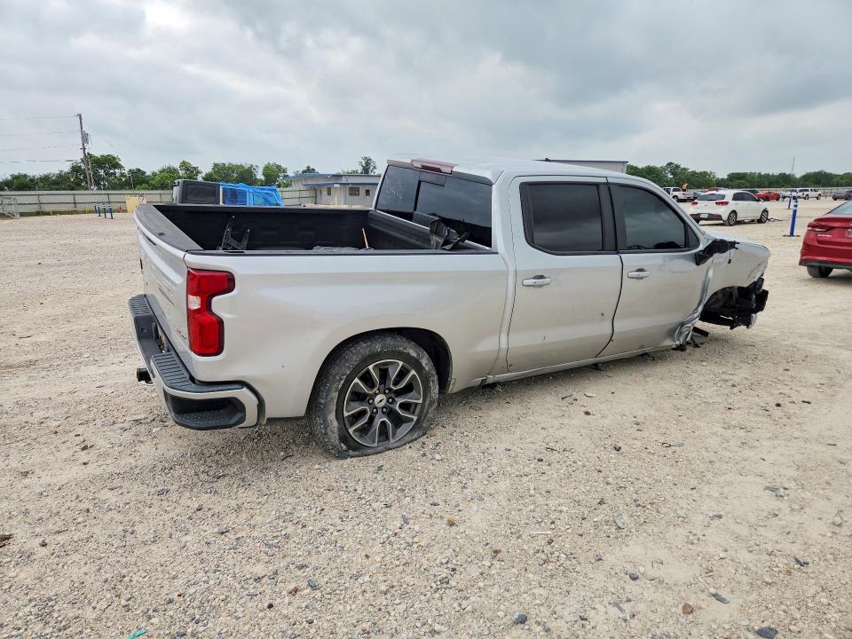 2019 Chevrolet Silverado VIN 3GCUYEED7KG261322 COPART salvage auction — FRONT END, Tx - Certificate Of Title, sold $8,500 on 2026-07-09 (photo 3)