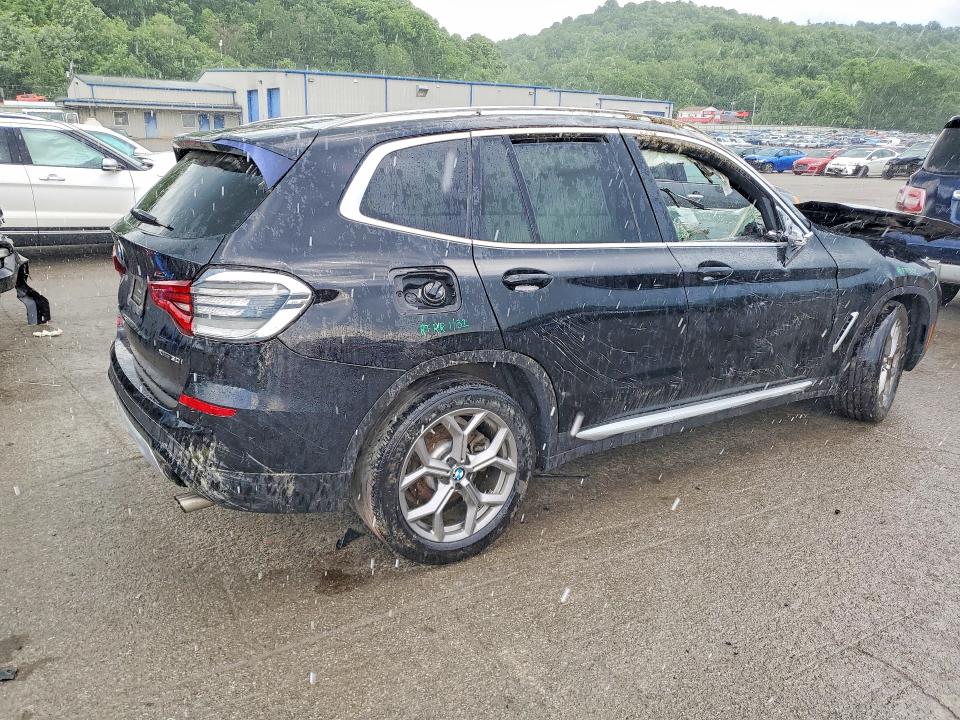 2020 BMW X3 VIN 5UXTY5C03L9B97164 COPART salvage auction — ROLLOVER, Pa - Certificate Of Salvage, sold $2,050 on 2026-07-09 (photo 3)