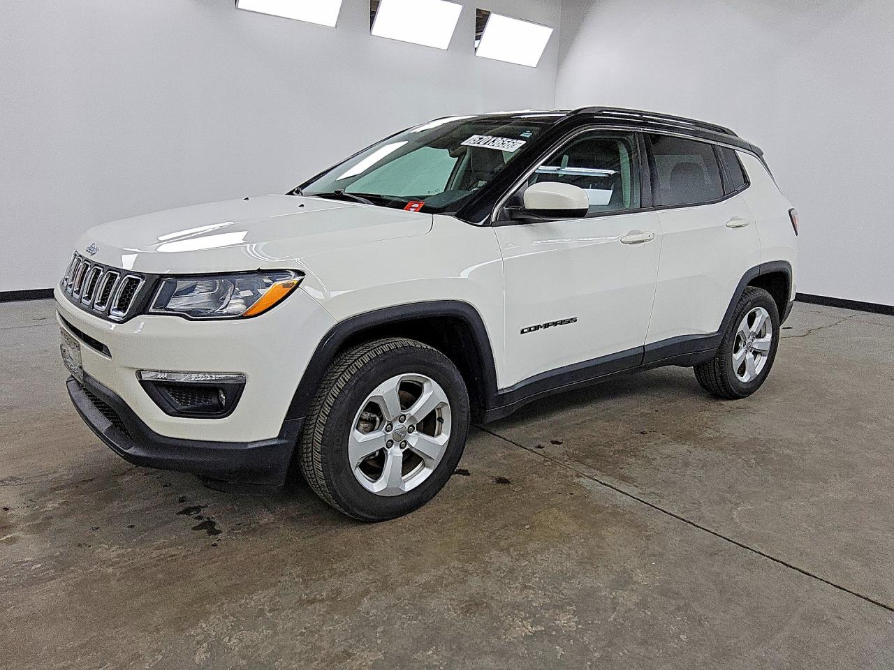2018 Jeep Compass VIN 3C4NJDBBXJT192279 COPART salvage auction — Rear End, IL - CERTIFICATE OF TITLE, sold $7,000 on 2026-07-09 (photo 1)
