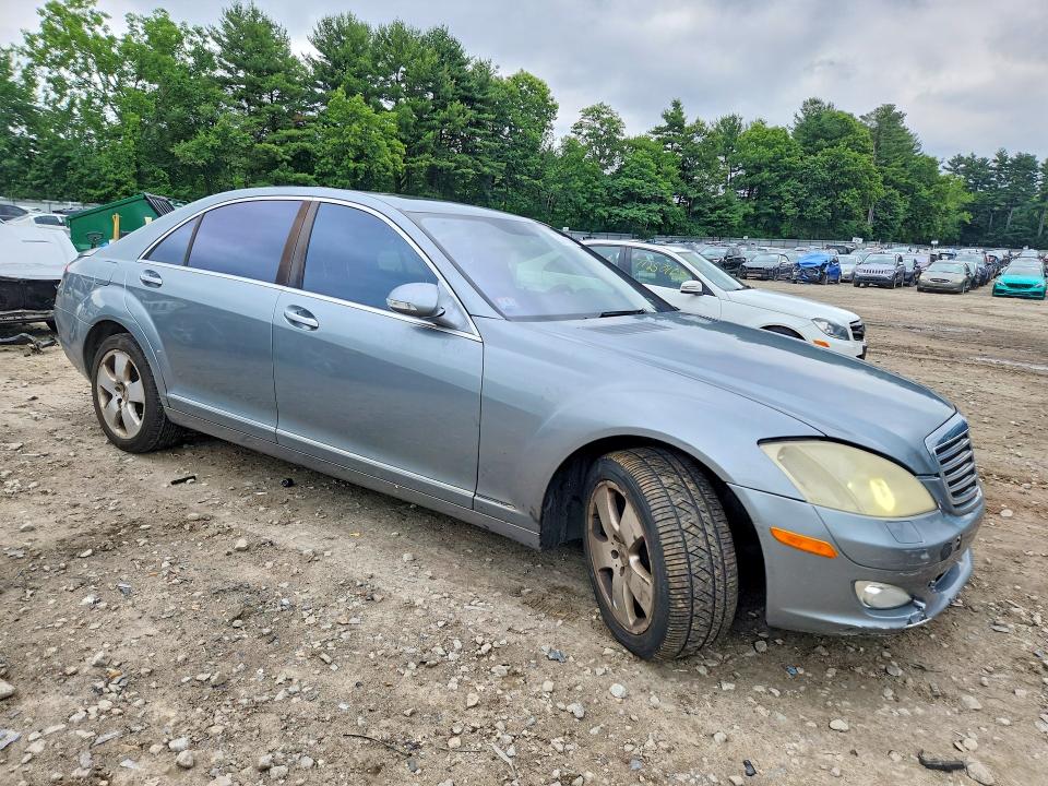 2007 Mercedes-benz S class VIN WDDNG71X77A046814 COPART salvage auction — SIDE, MA - CERT OF TITLE-RECONSTRCTD COLL, sold $325 on 2026-07-23 (photo 4)