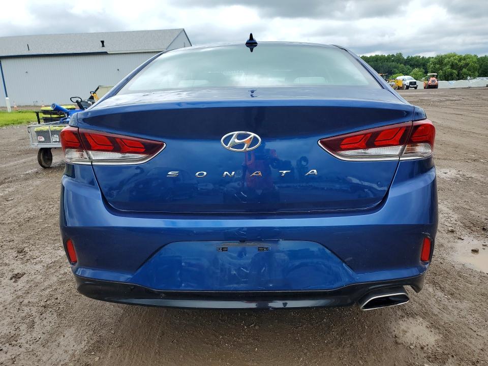 2018 Hyundai VIN 5NPE34AF8JH720965 COPART salvage auction — HAIL, Oh - Cert Of Title-Salvage, sold $5,000 on 2026-07-02 (photo 6)