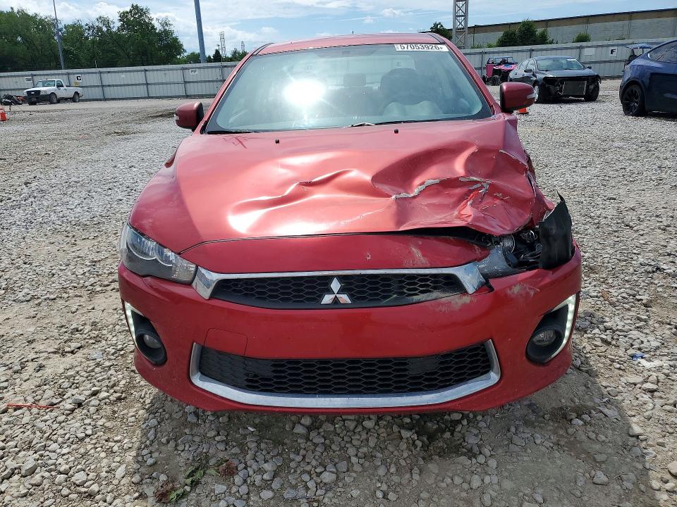 2016 Mitsubishi Lancer VIN JA32U2FU6GU007104 COPART salvage auction — FRONT END, OH - CERT OF TITLE-SALVAGE, sold $625 on 2026-07-02 (photo 5)