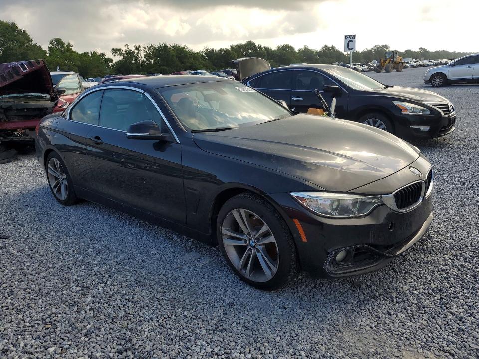 2016 BMW 4er VIN WBA3V7C57G5A25070 COPART salvage auction — WATER/FLOOD, LA - CERT OF TITLE-SALVAGE FLOOD, sold $2,550 on 2026-07-27 (photo 4)
