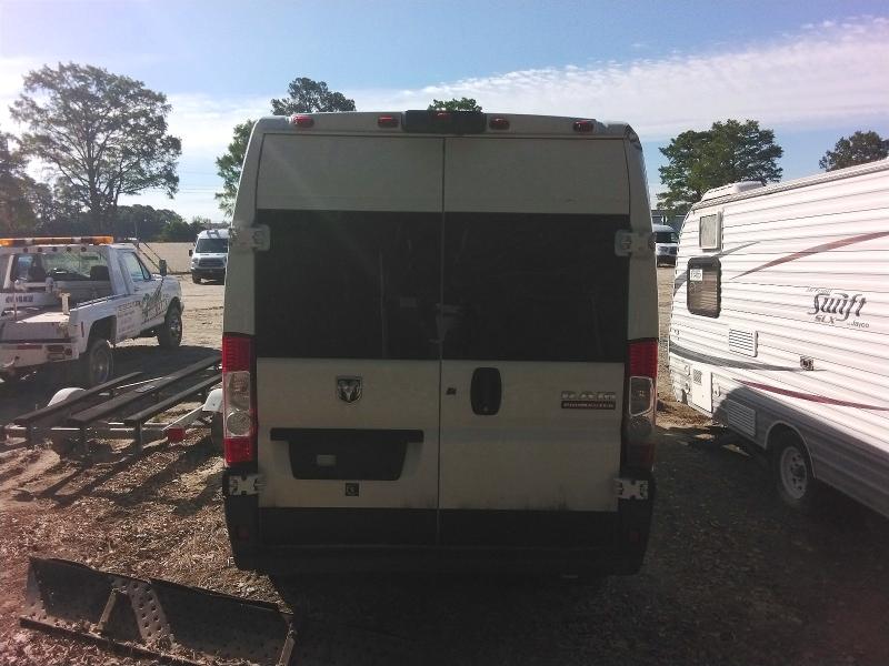 2021 Ram Promaster 2500 VIN 3C6LRVDG1ME590799 COPART salvage auction — FRONT END, Md - Cert Of Salvage > 75% Damage, sold $1,850 on 2026-07-28 (photo 6)