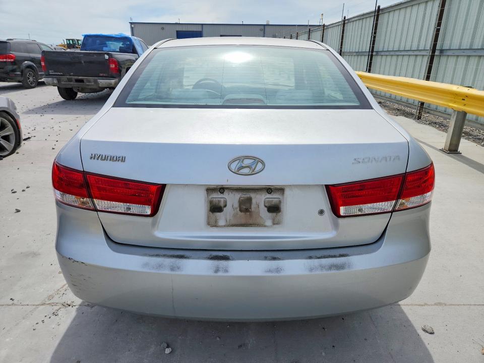 2006 Hyundai Sonata VIN 5NPET46C26H099356 COPART salvage auction — NORMAL WEAR, Tx - Certificate Of Title, sold $325 on 2026-07-31 (photo 6)