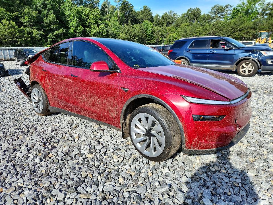 2026 Tesla VIN 7SAYGDED8TA445450 COPART salvage auction — REAR END, Ga - Cert Of Title-Salvage, sold $3,150 on 2026-07-23 (photo 4)