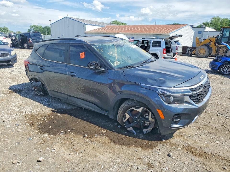 2025 Kia Seltos VIN KNDEUCAA1S7795346 COPART salvage auction — REAR END, Oh - Certificate Of Title, sold $5,800 on 2026-07-27 (photo 4)