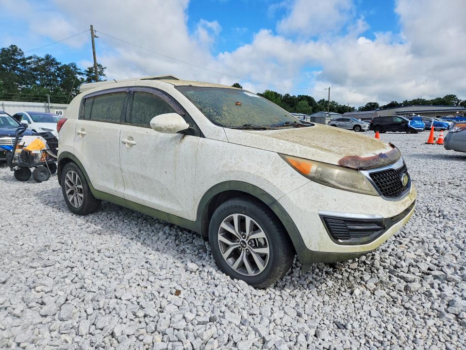 2015 Kia Sportage VIN KNDPB3AC5F7691075 COPART salvage auction — NORMAL WEAR, Ga - Certificate Of Title, sold $1,100 on 2026-07-09 (photo 4)