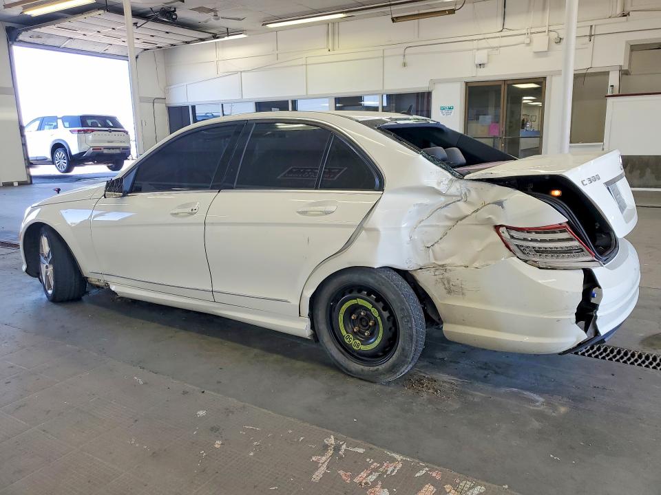2010 Mercedes-benz C class VIN WDDGF5EB4AR099266 COPART salvage auction — REAR END, Wa - Bill Of Sale, sold $300 on 2026-07-06 (photo 2)