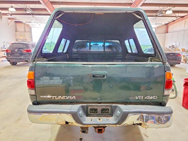 2002 Toyota Tundra VIN 5TBBT48102S281293 COPART salvage auction — REAR END, Pa - Certificate Of Salvage, sold $800 on 2026-07-10 (photo 6)