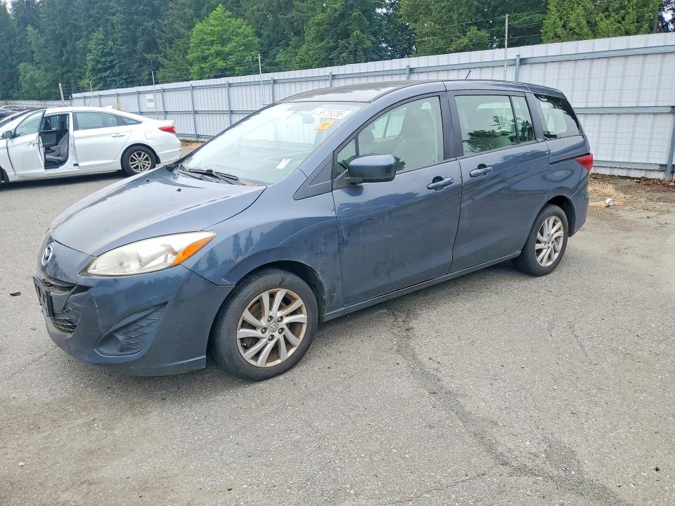 2012 Mazda 5 VIN JM1CW2BL7C0132126 COPART salvage auction — FRONT END, Wa - Vehicle Cert Of Ownership-Titl, sold $275 on 2026-07-27 (photo 1)