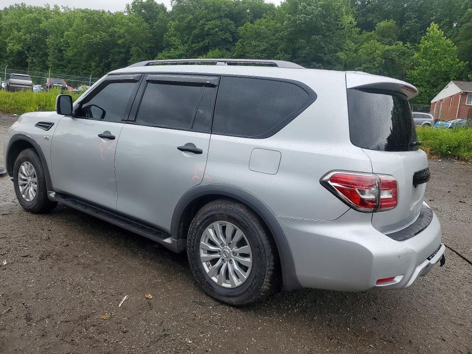 2017 Nissan Armada VIN JN8AY2ND4H9006254 COPART salvage auction — REAR END, Md - Cert Of Salvage > 75% Damage, sold $125 on 2026-07-28 (photo 2)