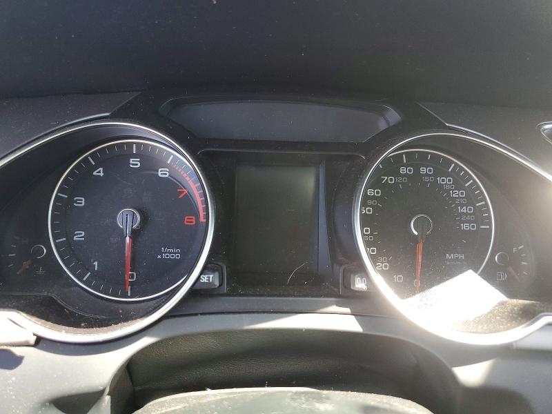 2013 Audi VIN WAUVFAFR4DA000998 COPART salvage auction — FRONT END, Ca - Salvage Certificate, sold $700 on 2026-07-02 (photo 9)