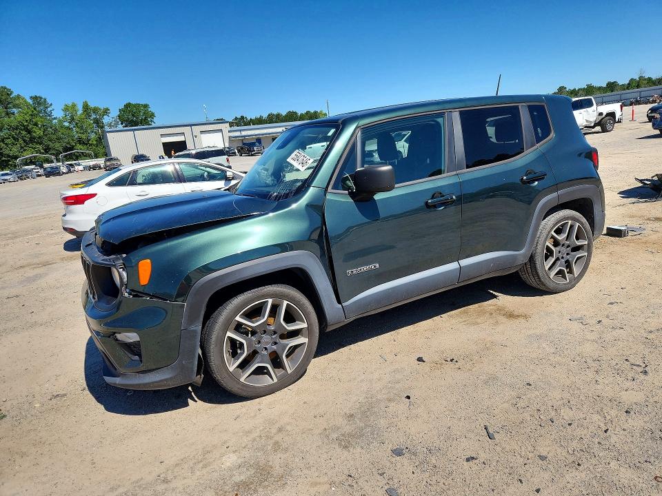 2021 Jeep VIN ZACNJCAB2MPM52601 COPART salvage auction — FRONT END, Sc - Cert Of Title-Salvage, sold $925 on 2026-08-03 (photo 1)