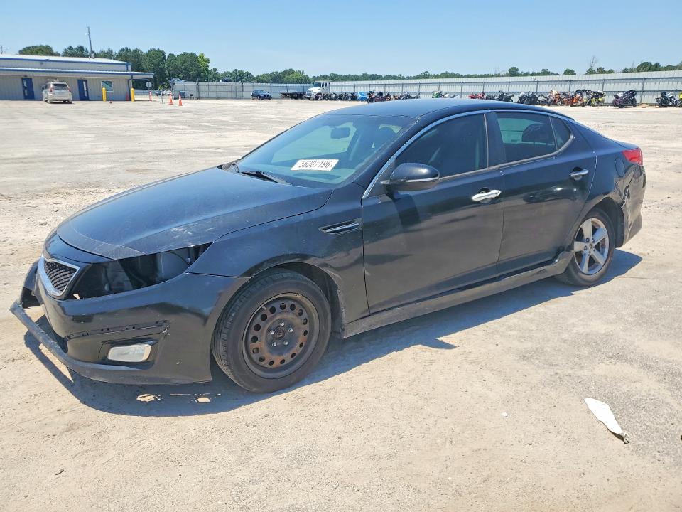 2014 Kia Optima VIN 5XXGM4A73EG301728 COPART salvage auction — FRONT END, Sc - Cert Of Title-Salvage, sold $525 on 2026-07-27 (photo 1)