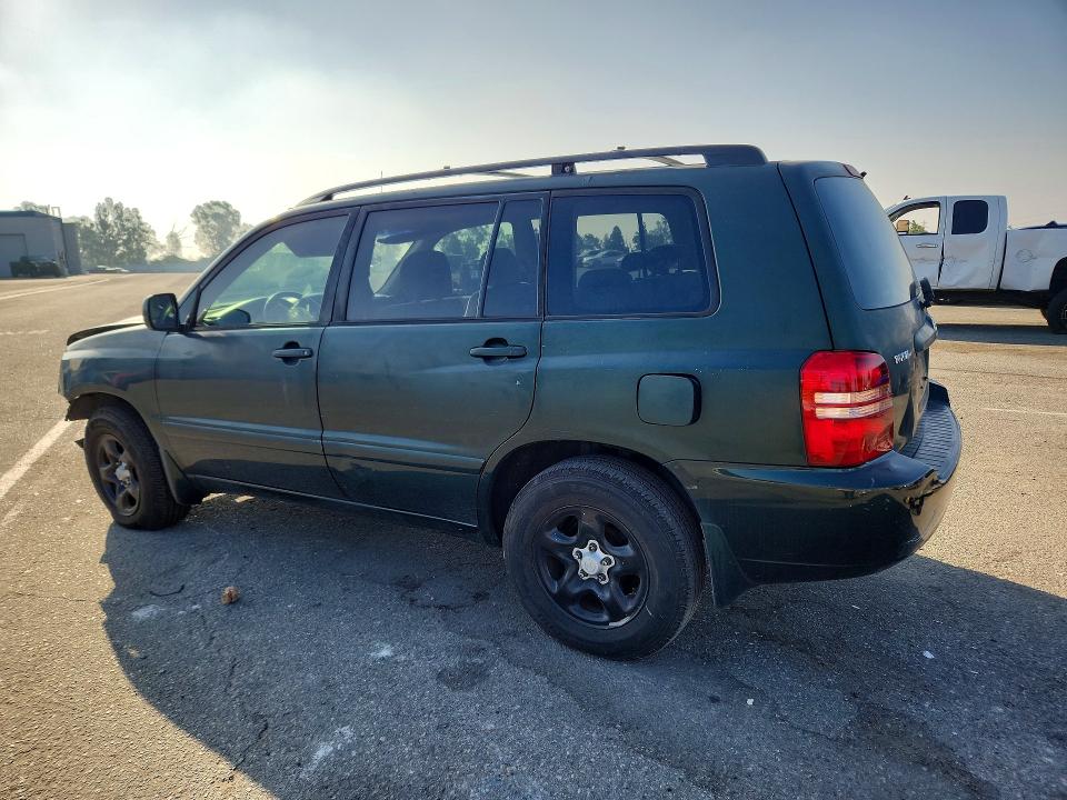 2003 Toyota Highlander VIN JTEGD21A130072752 COPART salvage auction — FRONT END, CA - SALVAGE CERTIFICATE, sold $425 on 2026-07-16 (photo 2)