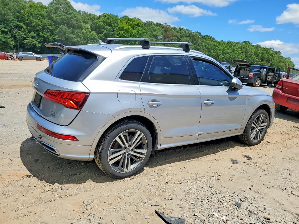 2018 Audi Q5 VIN WA1FNAFY9J2142006 COPART salvage auction — WATER/FLOOD, Ga - Cert Of Title-Flood Salvage, sold $8,000 on 2026-07-17 (photo 3)