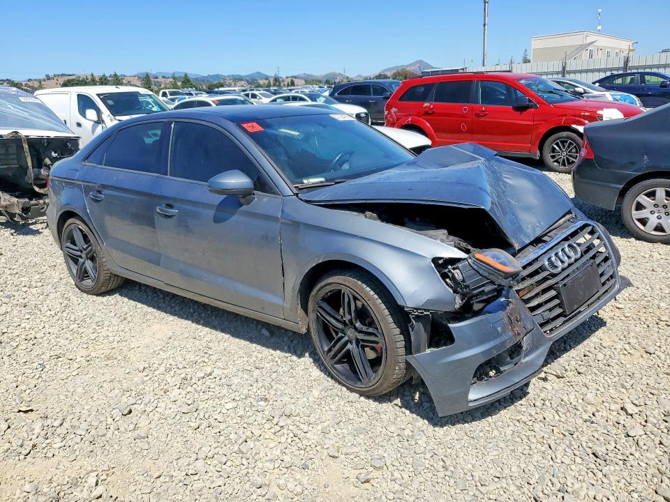2016 Audi A3 VIN WAUA7GFF1G1020148 COPART salvage auction — FRONT END, Ca - Salvage Certificate, sold $250 on 2026-07-28 (photo 4)