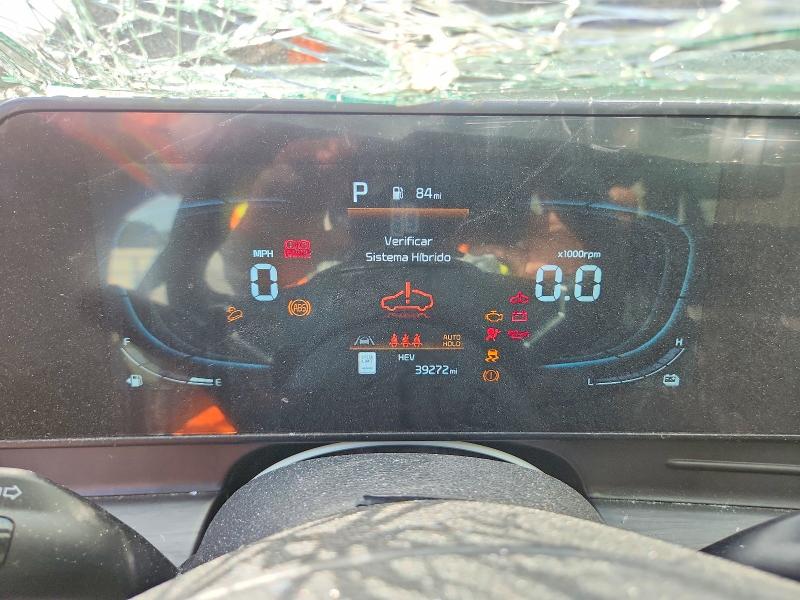 2025 Kia Sportage VIN KNDPYDDH8S7225744 COPART salvage auction — FRONT END, CA - CERTIFICATE OF TITLE, sold $1,750 on 2026-07-23 (photo 9)