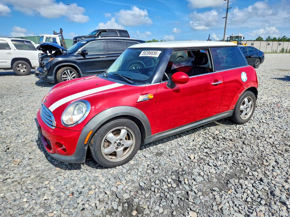 2011 Mini Cooper VIN WMWSU3C55BTX95602 COPART salvage auction — REAR END, Ga - Cert Of Title-Salvage, sold $350 on 2026-07-14 (photo 1)