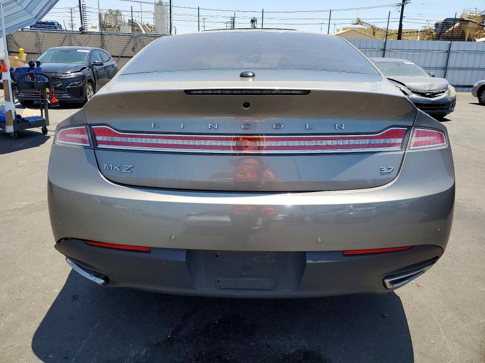 2015 Lincoln Mkz VIN 3LN6L2GK0FR617844 COPART salvage auction — FRONT END, Ca - Salvage Certificate, sold $250 on 2026-07-27 (photo 6)