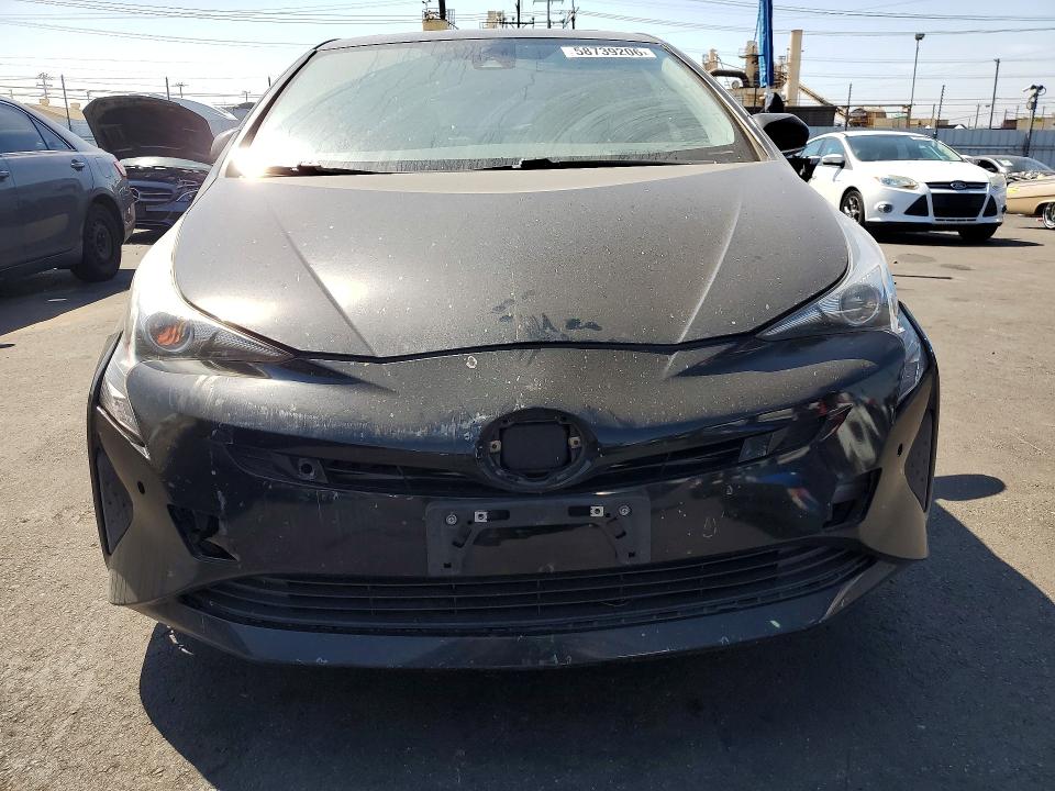 2016 Toyota Prius VIN JTDKARFU8G3013690 COPART salvage auction — SIDE, CA - SALVAGE CERTIFICATE, sold $3,250 on 2026-07-15 (photo 5)