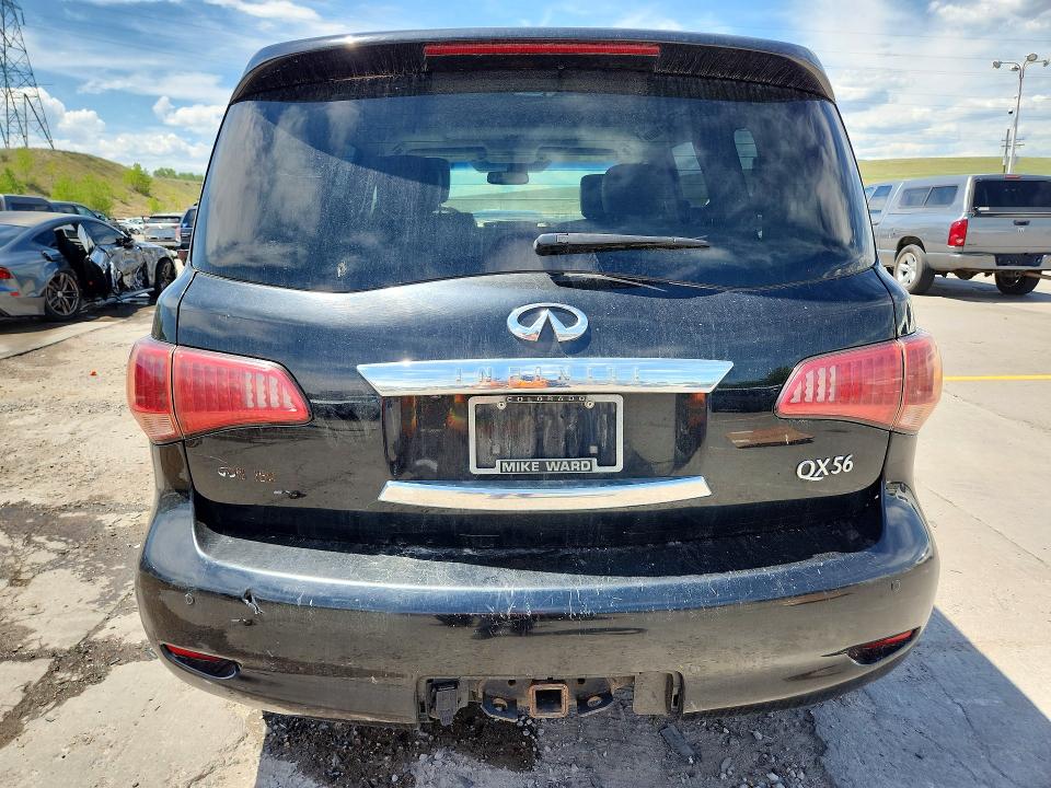 2013 Infiniti Qx56 VIN JN8AZ2NC1D9330700 COPART salvage auction — UNDERCARRIAGE, Co - Certificate Of Title, sold $925 on 2026-07-27 (photo 6)