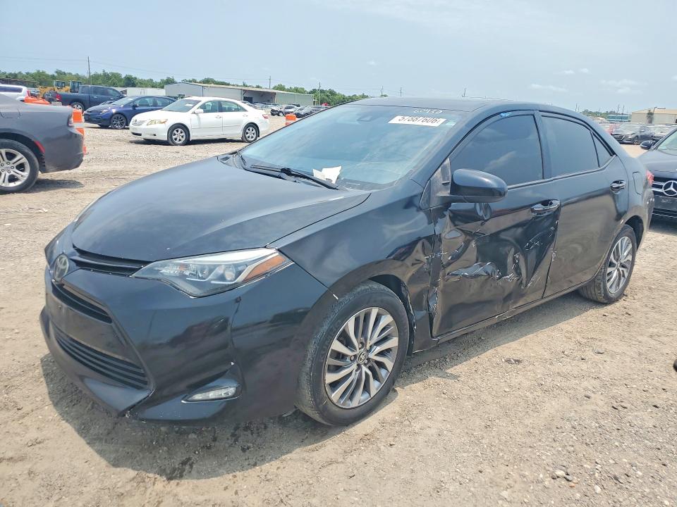 2018 Toyota Corolla VIN 5YFBURHE3JP840962 COPART salvage auction — SIDE, Tx - Salvage Vehicle Title, sold $2,450 on 2026-07-27 (photo 1)