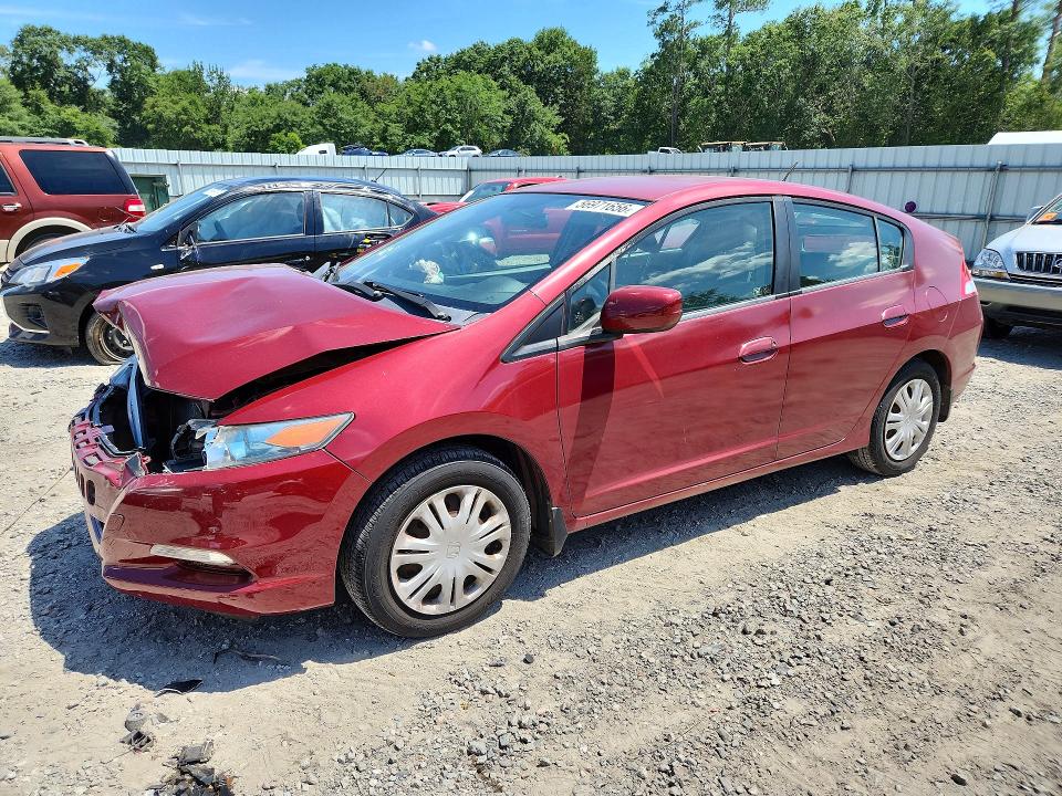 2010 Honda Insight VIN JHMZE2H5XAS012293 COPART salvage auction — FRONT END, Ga - Cert Of Title-Salvage, sold $200 on 2026-07-16 (photo 1)