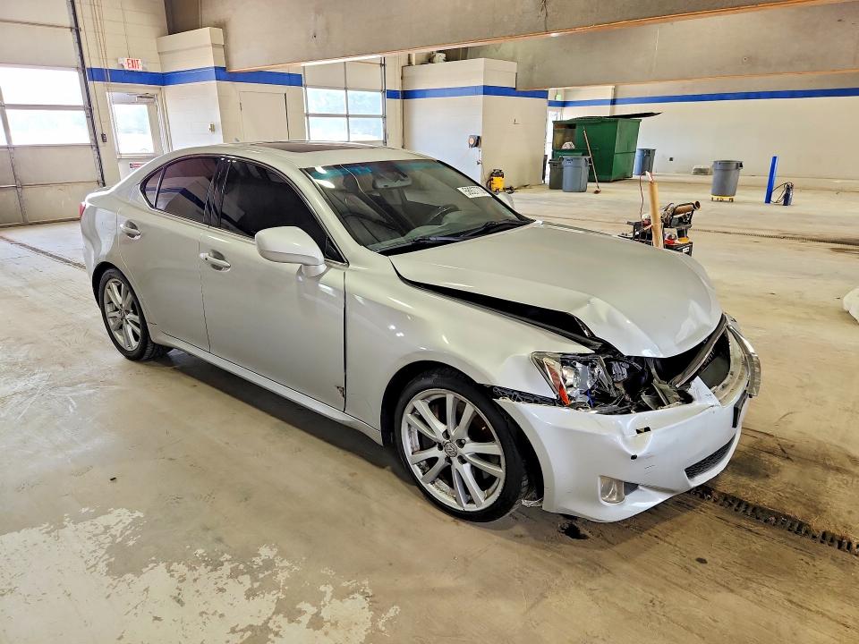 2007 Lexus Is 350 VIN JTHBE262675014043 COPART salvage auction — FRONT END, Va - Certificate Of Title, sold $525 on 2026-07-10 (photo 4)