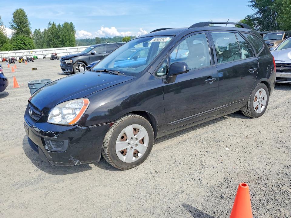 2009 Kia Rondo VIN KNAFG528297224555 COPART salvage auction — FRONT END, Wa - Bill Of Sale, sold $325 on 2026-07-06 (photo 1)
