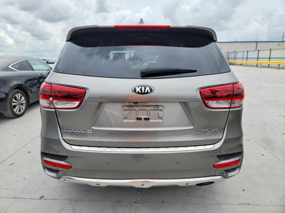 2016 Kia Sorento VIN 5XYPK4A52GG102656 COPART salvage auction — FRONT END, Tx - Salvage Vehicle Title, sold $2,650 on 2026-07-24 (photo 6)