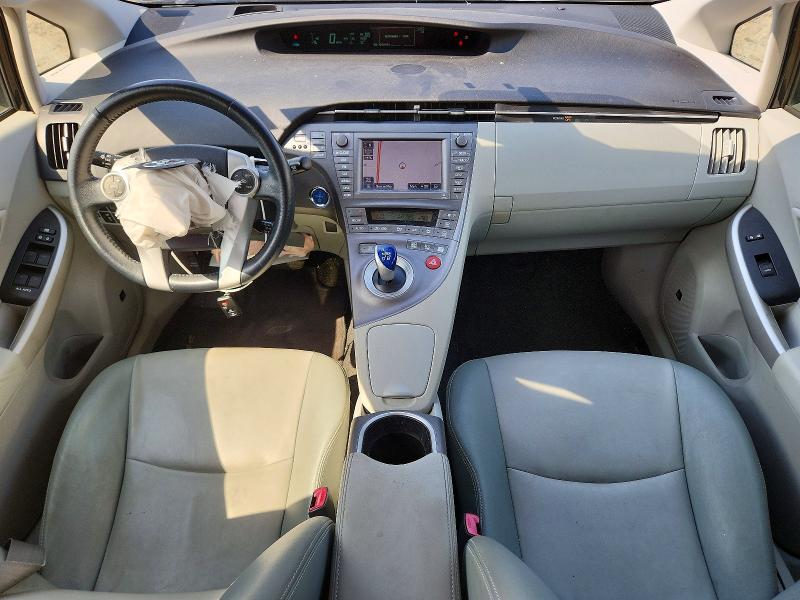 2012 Toyota Prius VIN JTDKN3DU1C5467329 COPART salvage auction — FRONT END, Va - Cert Of Title - Salvage, sold $2,100 on 2026-07-08 (photo 8)